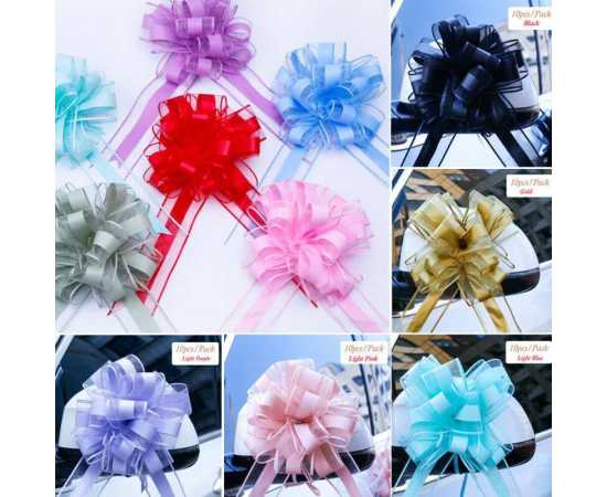 Pack of 100 Pull Flower Ribbon For Gift Wrap Pack of 100 Pull Flower Ribbon For Gift Wrap