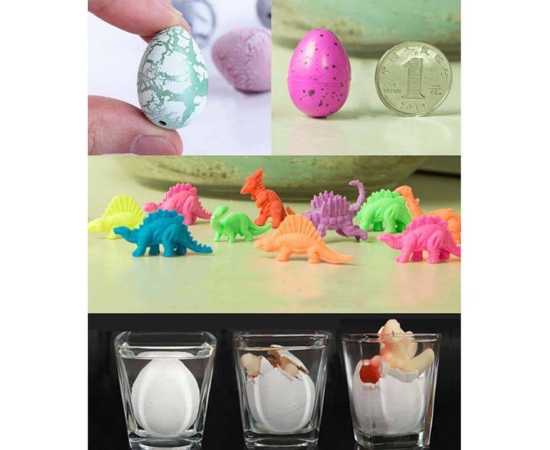 Water Growing Dinosaur Eggs Toy - Pack of 100 PCS