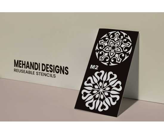 Different Design Mehndi Stickers Sheets - Pack of 4Different Design Mehndi Stickers Sheets - Pack of 4