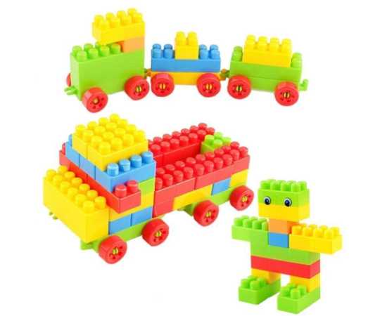 Building Blocks Toys for Kids - Pack of 50 Pcs