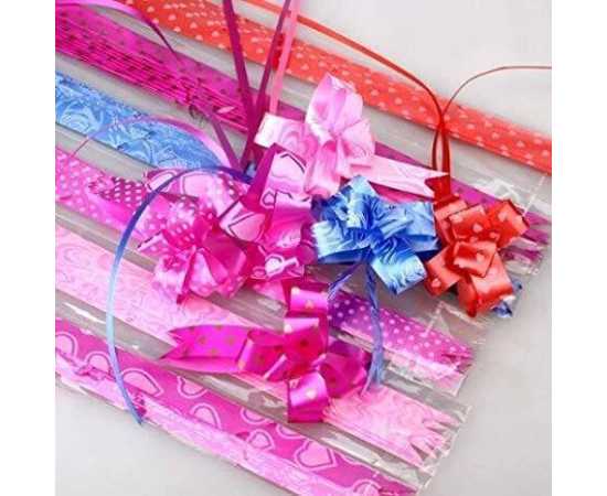 Pack of 100 Pull Flower Ribbon For Gift Wrap Pack of 100 Pull Flower Ribbon For Gift Wrap