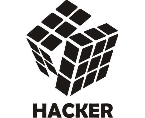 PVC Vinyl Hacker Mobile/Tablet & Bike Sticker - 1 Piece