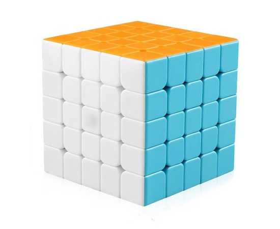Rubik's Cube 5X5X5 Magic Sticker Less Cube Puzzle Toy