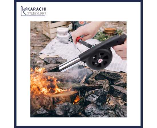 Barbeque Air Blower with Manual Handle Speed Control