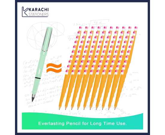 Writing Reusable Erasable Infinity Pencil for Kids - 1 Piece