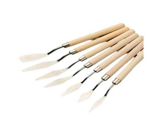 Keep Smiling 5 PCS Small Sizes Palette Knives