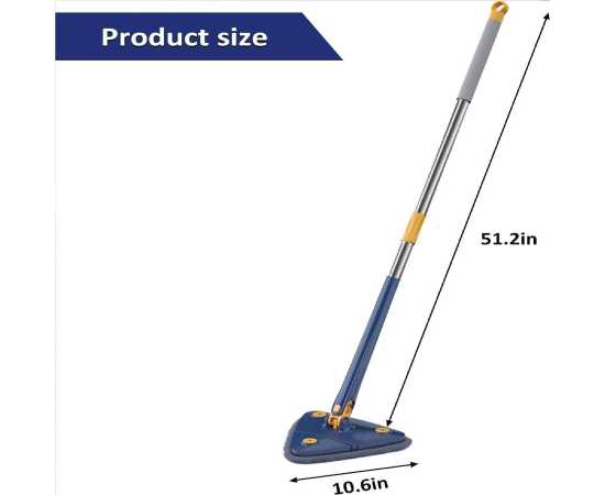 4 In 1 Triangular Mop For Cleaning