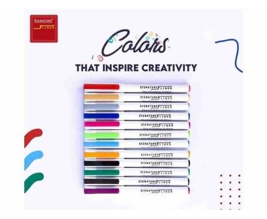 Signature Fliner 12 PCS Mix Color Pointer Set