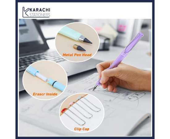 Writing Reusable Erasable Infinity Pencil for Kids - 1 PieceWriting Reusable Erasable Infinity Pencil for Kids - 1 Piece