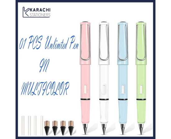 Writing Reusable Erasable Infinity Pencil for Kids - 1 Piece