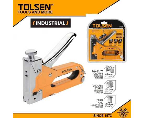 Tolsen Heavy Duty 3 Way Staple