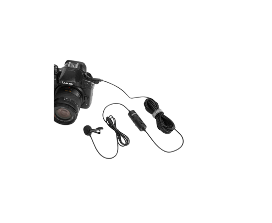 Boya BY-M1 Lavalier Collar Microphone - Black