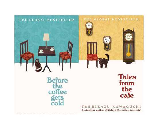 Set of 2 Before the Coffee Gets Cold & Tales from the Cafe - Novel By Toshikazu Kawaguchi