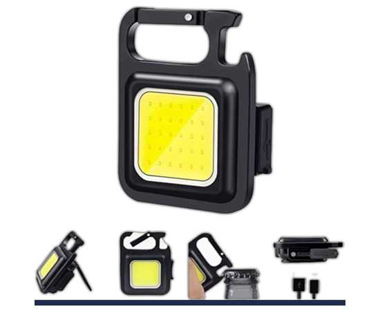 COB Rechargeable Keychain Emergency Light