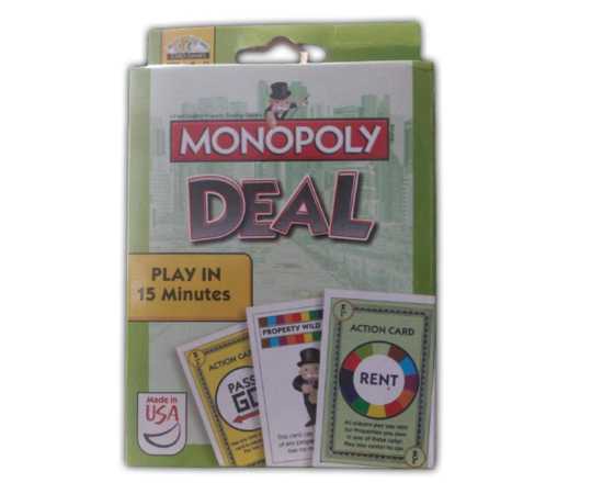 Monopoly Deal Game Play in 15 Minutes