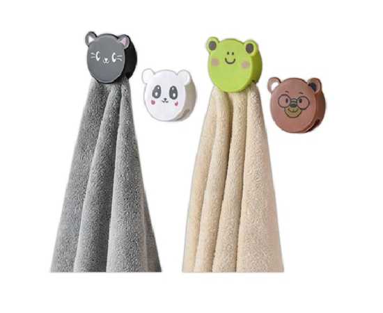 Towel Plug Holder Bathroom Organizer Rack - 1 Piece