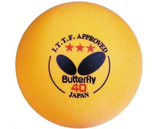 Butterfly 3-Star Ball R40 Ball Pack Of 6