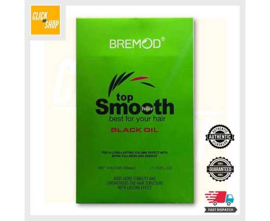 Bremod Black Hair Oil 500ml - Pack of 2 Bottle