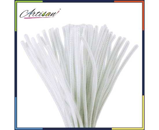 Artisan - Pack of 50 - Pipe Cleaner Velvet Sticks