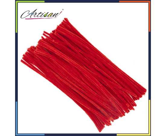 Artisan - Pack of 50 - Pipe Cleaner Velvet Sticks