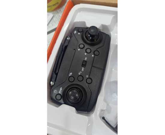 Remote Control Wifi Camera Drone - Black
