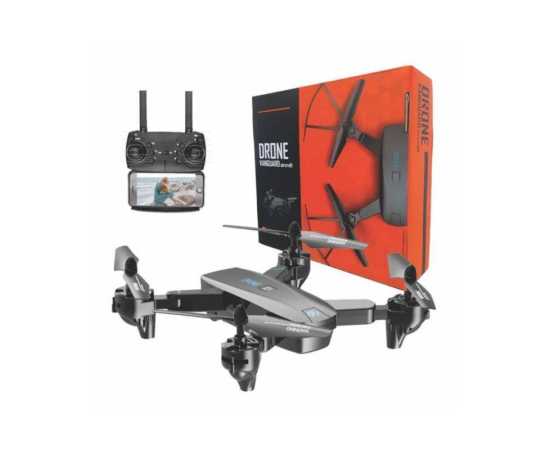 Remote Control Wifi Camera Drone - Black