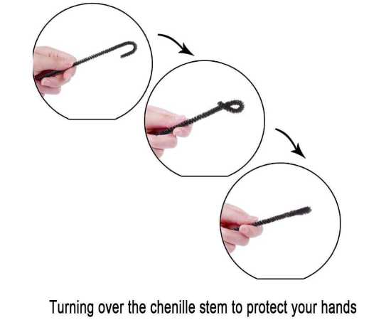 Artisan - Pack of 50 - Pipe Cleaner Velvet Sticks