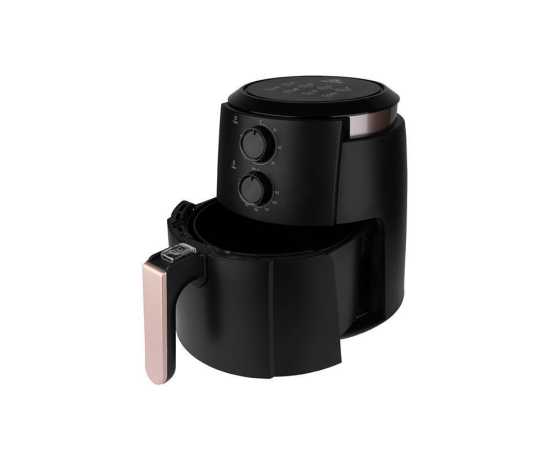 Evvoli Air Fryer 4 Liters Black & Gold - EVKA-AF4001BG