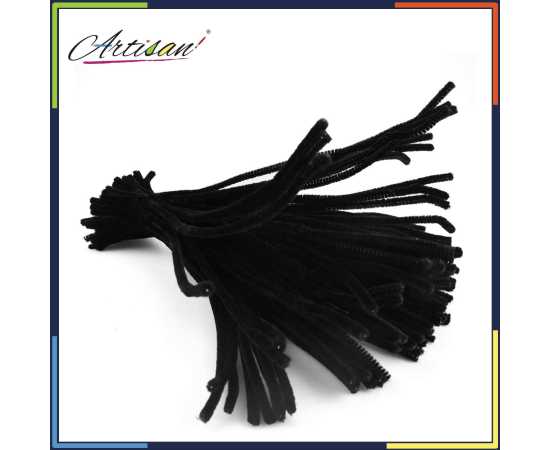 Artisan - Pack of 50 - Pipe Cleaner Velvet Sticks