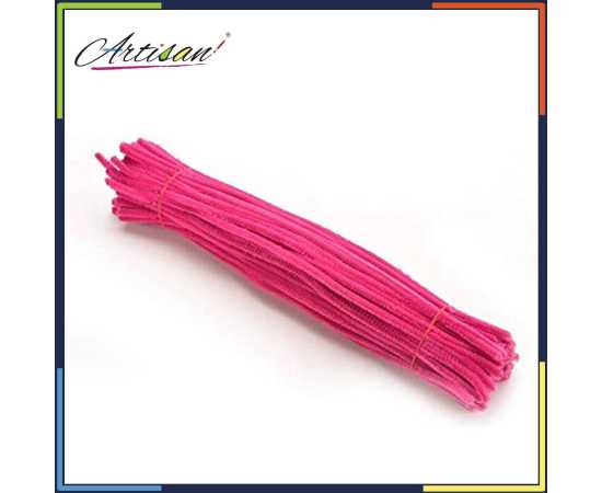 Artisan - Pack of 50 - Pipe Cleaner Velvet Sticks