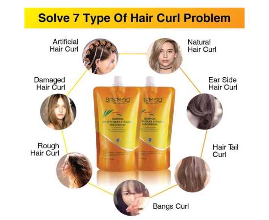 Bremod Keratin Hair Treatment Kit Silk - 800ml x 2 & 500ml x 1