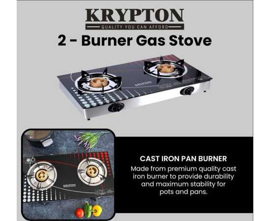 Krypton 2 - Burner Gas Stove KNGC6002N