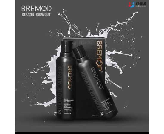 Bremod Keratin Hair Blowout Kit 250ml - Pack of 2