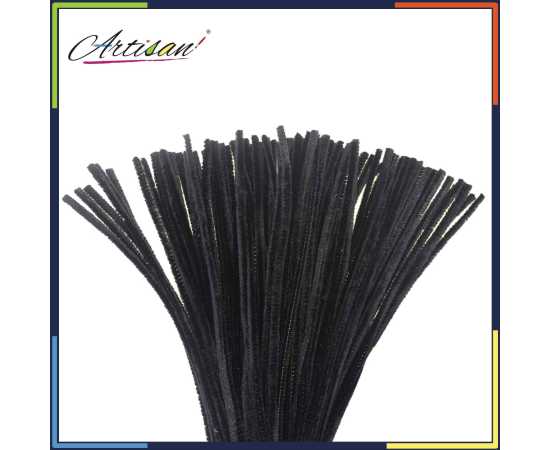 Artisan - Pack of 50 - Pipe Cleaner Velvet Sticks