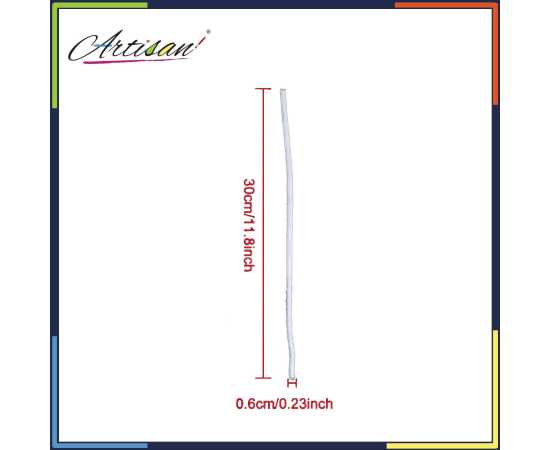 Artisan - Pack of 50 - Pipe Cleaner Velvet Sticks