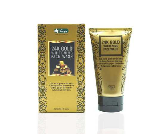 Dr Romia 24K Gold Whitening Facewash 120ml