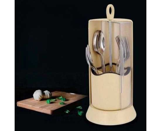 Rotating spoon cutlery set up to 28 PCS