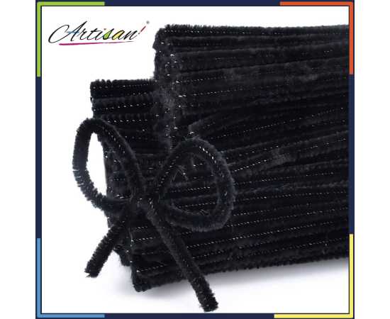 Artisan - Pack of 50 - Pipe Cleaner Velvet Sticks