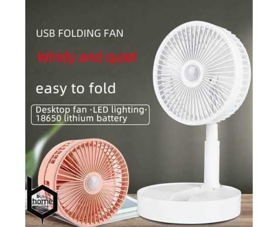 JH 2028 Mini USB Rechargeable Electric Fan