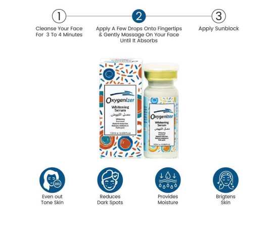 Dr Romia Oxiginzer Whitening Day & Night Serum 10ml