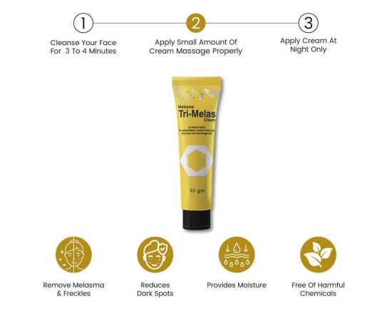 Dr Romia Tri-Melas Anti Melasma Anti Freckles Cream 30gm