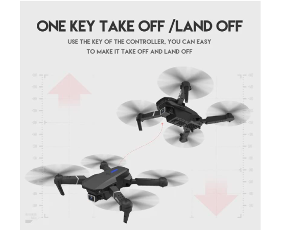 Remote Control Drone with Camera Wi-Fi Selfie Gesture Mode