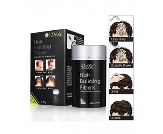 Dexe Hair Building Fiber Dark Brown Color 22g Dexe Hair Building Fiber Dark Brown Color 22g