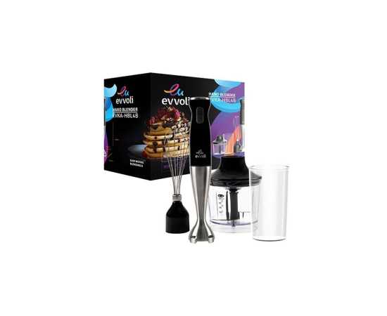 Evvoli 4 in 1 Stainless Steel Hand Blender