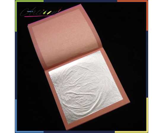 Artisan - 50 Pcs - Golden/Silver Foil Leaf Sheet