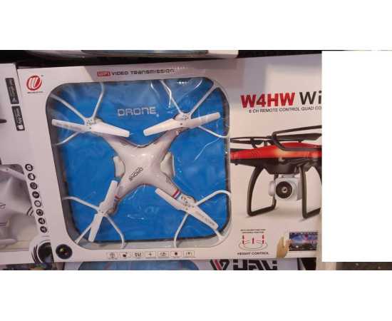 W4HW Remote Control Drone With Wifi Camera - White