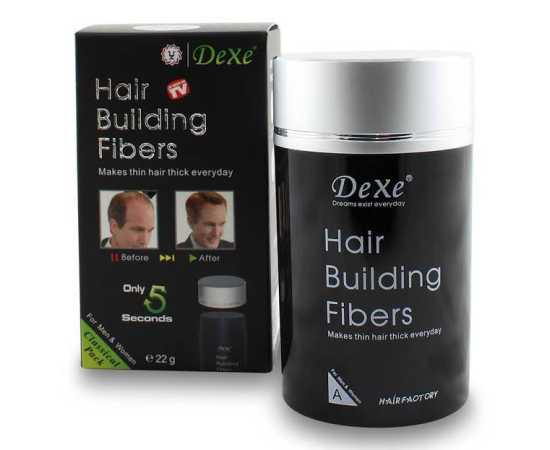 Dexe Hair Building Fiber Dark Brown Color 22g Dexe Hair Building Fiber Dark Brown Color 22g
