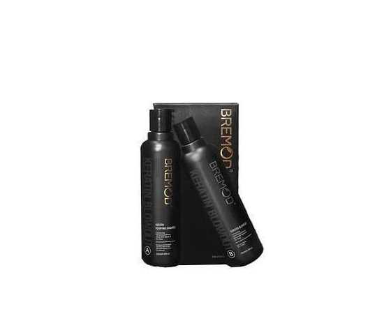 Bremod Keratin Hair Blowout Kit 250ml - Pack of 2