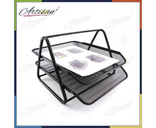 Artisan 2 Tier Heavy Duty Metal Letter Tray