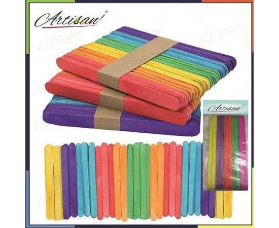Artisan - Multicolor ice cream stick - Pack of 150 PCS